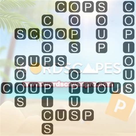 Wordscapes Level 1340 Answers [Range 12, Fog].